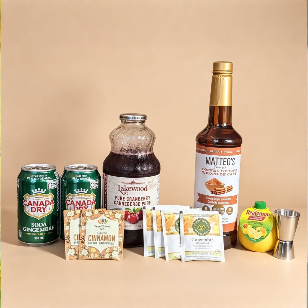 Cinnamon Cranberry Spice Mocktail Kit
